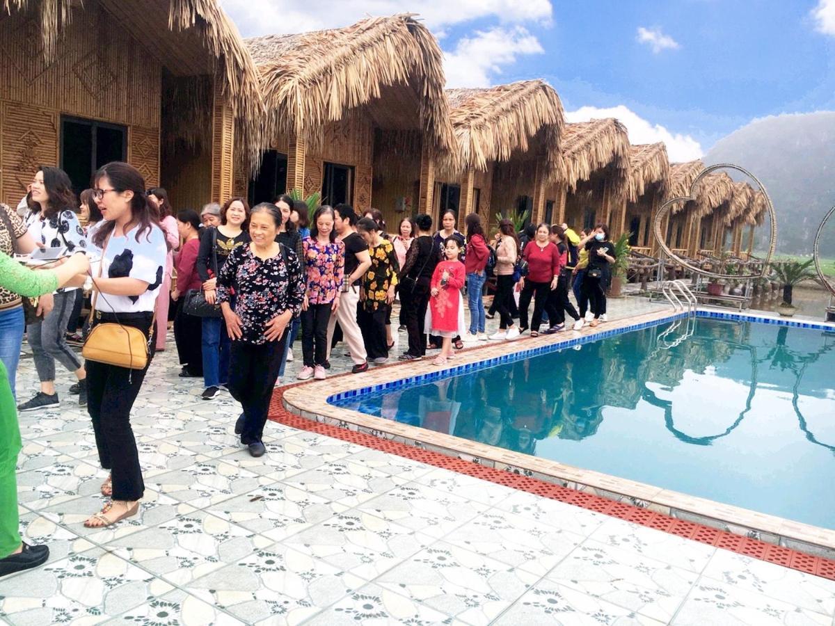 Hang Mua Lotus Homestay 宁平 外观 照片