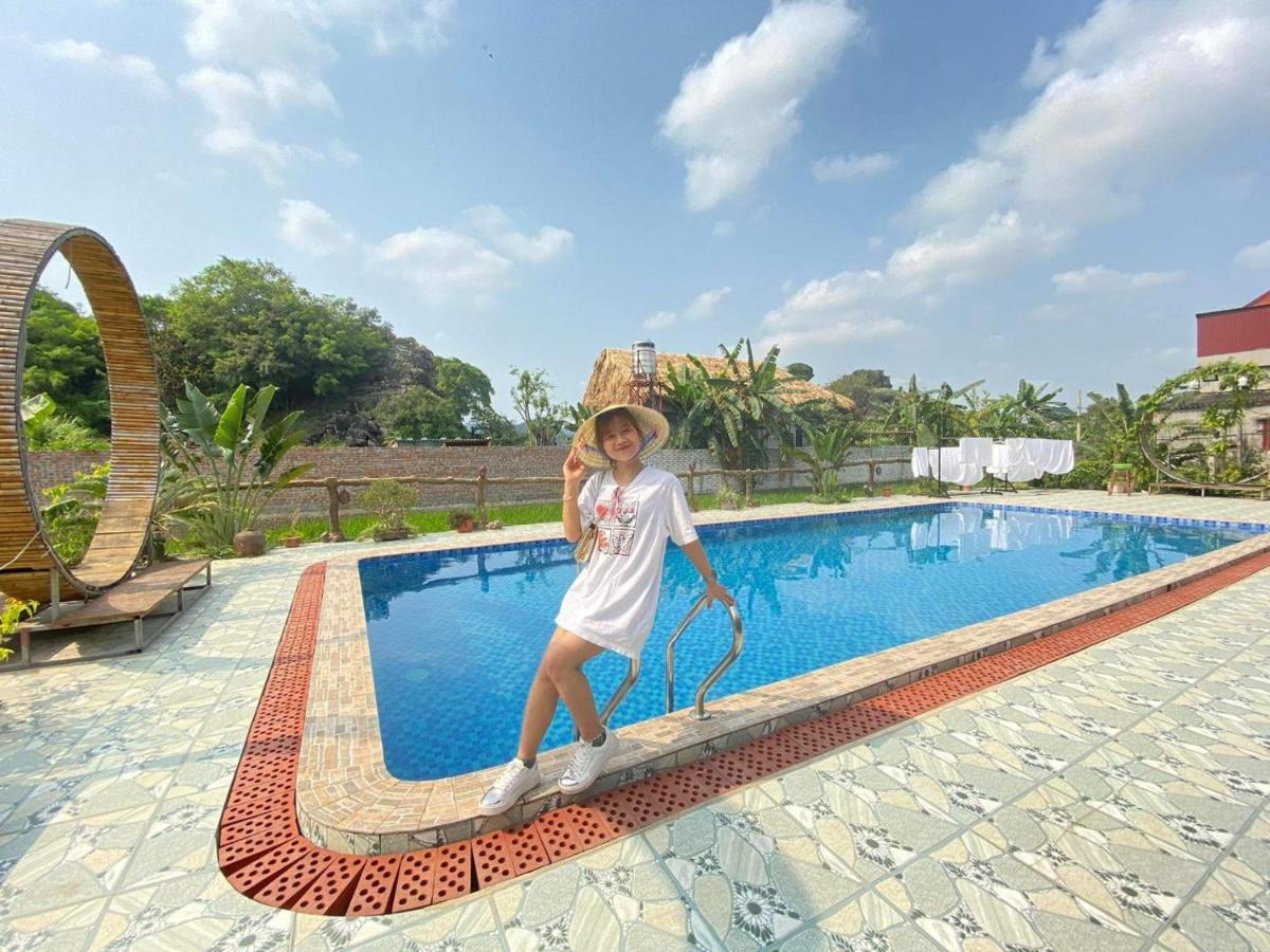 Hang Mua Lotus Homestay 宁平 外观 照片